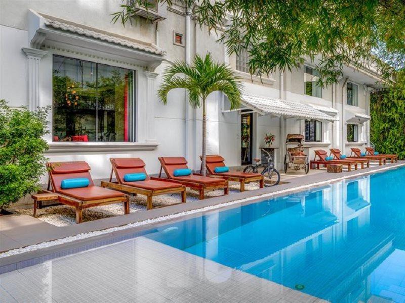 Hotel White Mansion 白色公馆 Phnom Penh Exterior foto