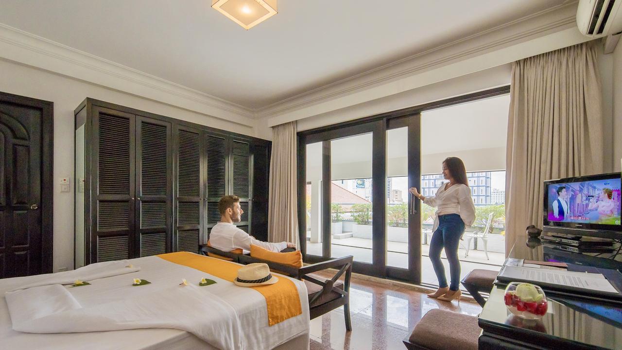 Hotel White Mansion 白色公馆 Phnom Penh Exterior foto