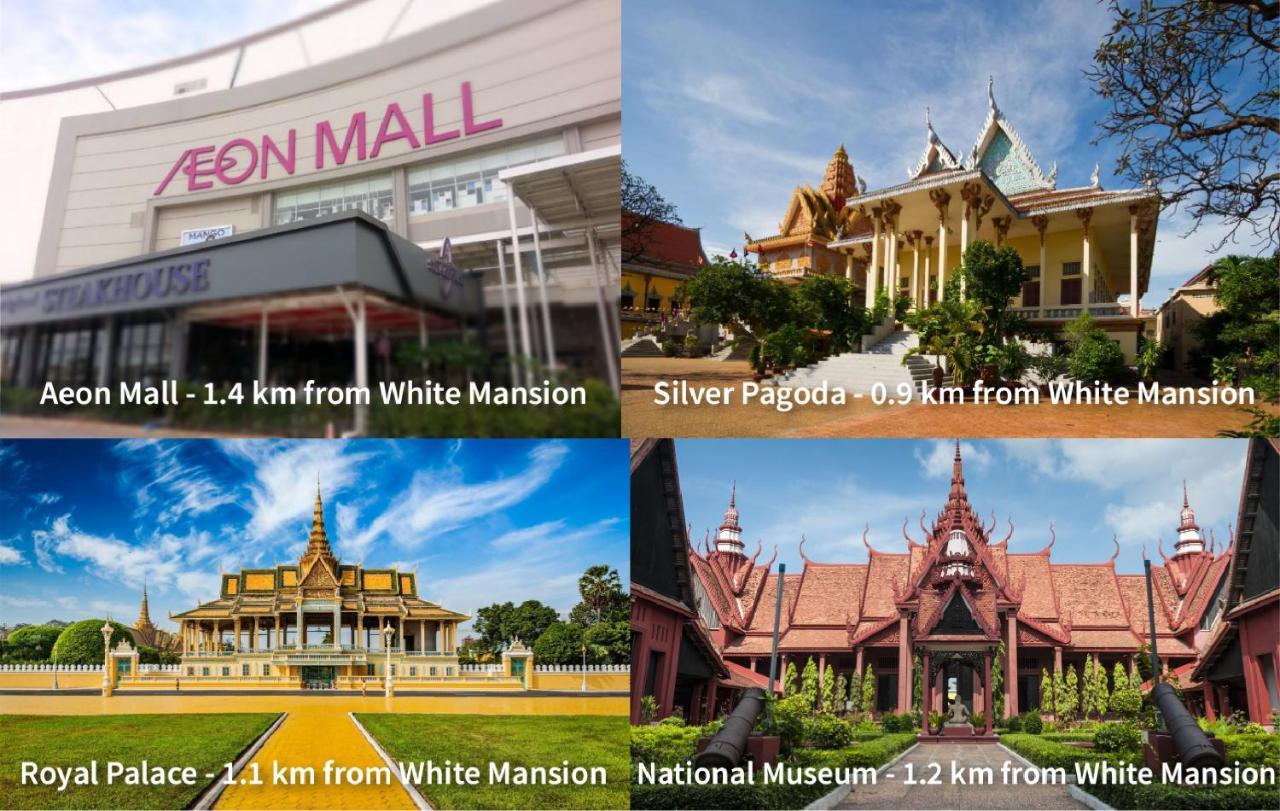 Hotel White Mansion 白色公馆 Phnom Penh Exterior foto